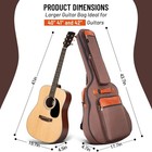 Best Guitar Case Soft Padded Acoustic Thickened Waterproof Classical Case Gig    