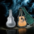 Yamaha Acoustic Guitar   Road Runner Case   New Strings   Tuner   Strap