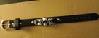 Mens Skull Wrist Strap With Buckle Bracelet   Adjustable  Leather   9  New    