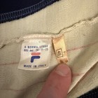 Vintage 1980s Fila Bjorn Borg Settanta Mk1 Track Jacket Italy Navy Wool Blend 48