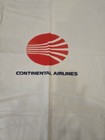 Vtg Pendleton Wool Continental Airlines Lap Blanket 50x50  Flaws