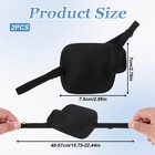 2 Pcs Eye Patches For Adults Pirate Eye Patch Reusable Eye Patches Sleep Patc   
