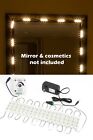 Hollywood Mirror Led Light For Makeup Vanity Warm White   Dimmer   Ul Power 10ft