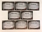 The Walking Dead Season 6  2017  Complete Locations Chase Card Set L1-l8 W bonus