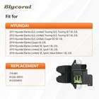 Rear Trunk Latch Actuator  Compatible With 2011-2016 Hyundai Elantra  Rear Tailg