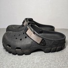 Crocs Unisex Offroad Sport Clogs Slip-on Lightweight Black Size 7 Men 9 Women