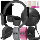 Pilates Set     Home Pilates Equipment For Women Kit With Magic Circle Black