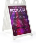 New Sealed Signicate Deluxe Bswp2436wt 27  X 36 1 2  White Sandwich Board bc