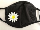 2  White Daisy Embroidery Applique Iron On Patch