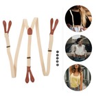  Men s Suspenders For Jeans And Women Man Dress Braces Button Holes