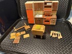 Vintage Lundby Dollhouse Furniture- Kitchen Set  Scale 1 16  