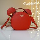 Nwt Coach Cm194 Cm840 Cm856 Cm846 Disney X Coach Mickey Mouse Ear Bag   Canteen