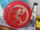 Vtg 1975 Wham-o All Star Allstar Frisbee Disc Red   Gold All Star In Nice Shape