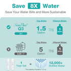 1-9 Pack Cf ro Water Filter Cartridge Replacement For Simpure Q3-600 Ro System