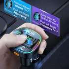 Bluetooth 5 0 Car Wireless Fm Transmitter Adapter Usb Pd Charger Aux Hands Lot