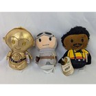 Hallmark Itty Bittys Star Wars Lando Calrissian Rey C3po Obi Wan Plush Lot