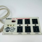 Tripp Lite Isobar Ultra 6 120v Diagnostic Surge Protector 6ft Cord Tested Works 