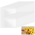 100 Credit Card Size Fresnel Lenses 3 3 x2 2  Portable Magnifier Sheets For Read