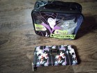 Disney Loungefly Villians Wallet All Over Print   Wet N Wild Make Up Travel Bag