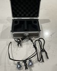 Lumadent Argon 2 Galilean Black Dental Loupes 3 0x W  Light 70 17-125 In Box