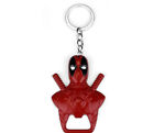 Deadpool Keychain Marvel Cosplay Beer Bottle Opener Key Chain Comic Character St