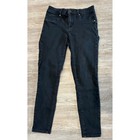 Soft 1822 Denim Women s Black Skinny Jeans Size 4- Stretch Denim Pants