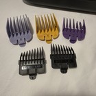 Wahl Corded Hair Clipper W  Guards  2  5  6  Ear Taper Guards   Case Ac  14-1022