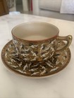 Kutani Cup   Saucer thousand Cranes