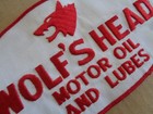 Wolf s Head Oil Uniform Patch - Large 9 X 5 New Vintage - Original - Gas