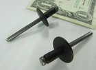 Lot 30 Pop avdel Large Flange 3 16  Black Steel Rivets  126  To  250  Grip Range