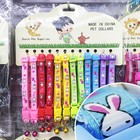 48pcs Small Dog Collars Cat Collar Pet Puppy Nylon Strap Xxs Xs Wholesale Lot 