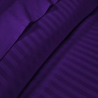 100  Cotton Branded Bedding 1000tc 1200tc Select Item Purple Stripe