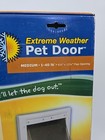 Petsafe Extreme Weather Medium Pet Door 1-40 Lb Dog   Ppa00-10985 New