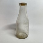 Vintage Borden s Dairy Delivery Milk Bottle San Francisco Glass Quart