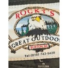      Rocky s Great Outdoors Heavyweight Leather Raw Hem Motorcycle Chaps   Men s L