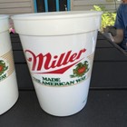 Vintage Miller Beer Cups Made The American Way 2 Cups Hard Plastic