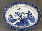 Royal Doulton Booth   s Real Old Willow 16    Oval Serving Platter  Mint