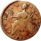 Pcgs Vf35  Miller 41-ii   Auctopi   Etbii   1787 Dbl Connecticut Colonial Coin