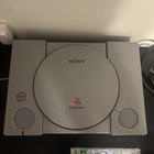 Sony Playstation 1 Ps1 Gray Console  2 Controllers hand Controller   Game Bundle