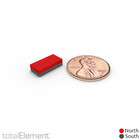 1 2 X 1 4 X 1 8 Inch Strong Neodymium Rare Earth Bar Magnets N52  30 Pack 