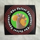 Schylling Needoh Orange Fuzz Ball The Velvet Squeeze Sensory Toy Brand New Nib