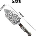 Nsbell 2pcs Stainless Steel Absinthe Spoons Vintage Wormwood Cocktail Silver 