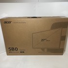 Acer 27  Sb0 Essential Monitor Sb270 Widescreen Lcd Full Hd  new In Box    