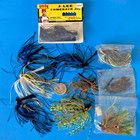 Lot 10 Finesse Jigs Bass Fishing Lures Weedless Jigs Some New Mix Colors Weights