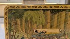 1930 s Walt Disney Snow White   7 Dwarfs Biscuit Candy Tin Made In Belgium