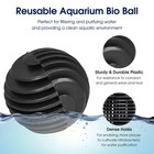 Aquarium Bio Ball Filter Media 1 2  Tank Biofilter Reusable Wet dry Koi Fish 40x