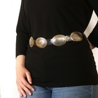 Calvin Maloney Navajo Concho Belt 48 1 2  - Sterling Silver Native American