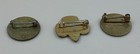 Lot Of 3 Vintage Girl Scout Pins    Gs Eagle