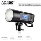 Godox Ad400pro 2 4g Ttl Hss All-in-one Outdoor Camera Flash Light Speedlite Ups 