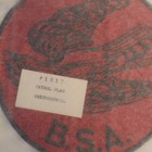 Bsa Boy Scouts Whippoorwill Patrol Flag Embroidered Canvas Pennant Vintage Nos
